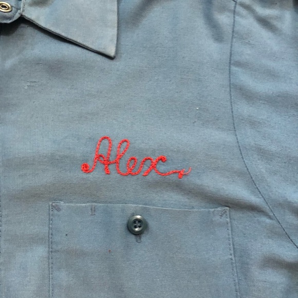 Vintage 70’s Mechanic’s Long Sleeve Size Medium - Picture 3 of 4